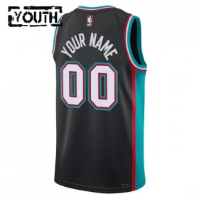 Dres Memphis Grizzlies Prilagođeni Nike 2025-26 Classic Edition Crno Swingman - Dječji